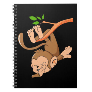 Dabbing Dance Monkey Notizblock