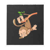 Dabbing Dance Monkey Notizblock (Vorderseite)