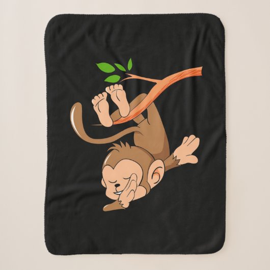 Dabbing Dance Monkey Sherpadecke (Vorderseite)