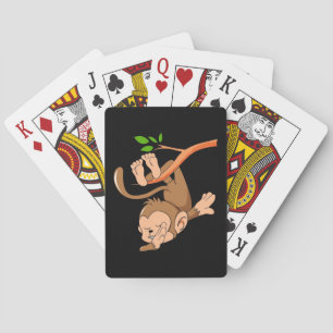 Dabbing Dance Monkey Spielkarten