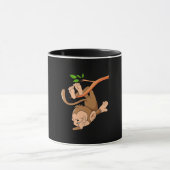 Dabbing Dance Monkey Tasse (Zentrum)