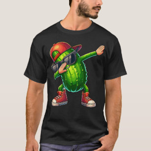 Dabbing Dill Gurken tanzender Gurkenliebhaber Lust T-Shirt