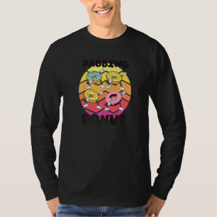 Dabbing Donut Doughtnut Für Männer Frauen Retro 2 T-Shirt