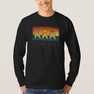 Dabbing Donut Doughtnut Für Männer Frauen Retro 5 T-Shirt