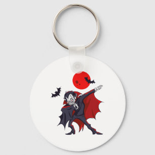 Dabbing Dracula Vampire Halloween Count Dabula Gif Schlüsselanhänger