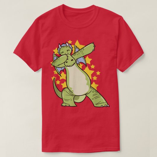 Dabbing Dragon T-Shirt (Design vorne)