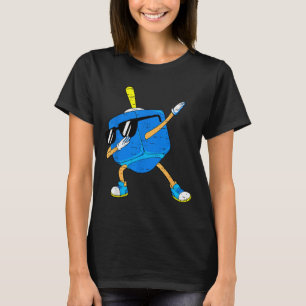 Dabbing Dreidel Chanukka tanzendes Chanukka Kleink T-Shirt