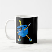 Dabbing Dreidel Hanukkah Dancing Chanukah Toddler  Kaffeetasse (Links)