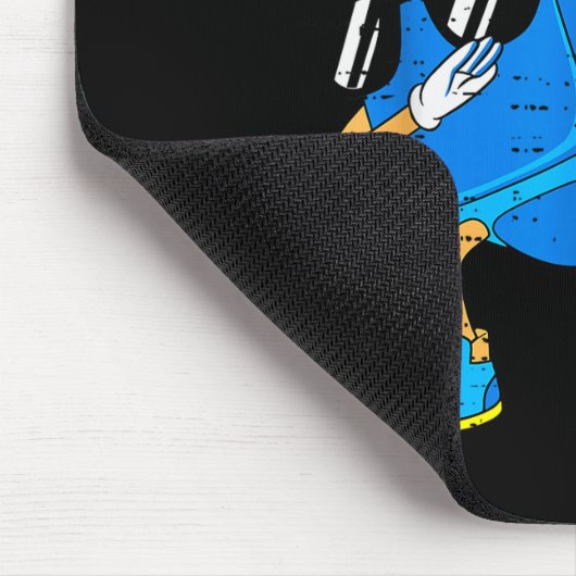 Dabbing Dreidel Hanukkah Dancing Chanukah Toddler Mousepad (Ecke)