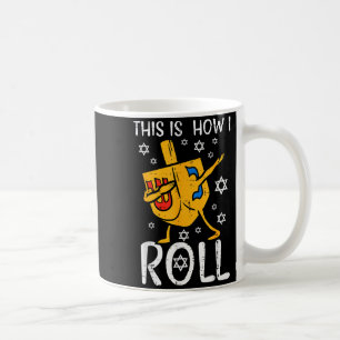 Dabbing Dreidel Hässlich Hanukkah Lustig Chanukah  Kaffeetasse