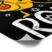 Dabbing Dreidel Ugly Hanukkah Funny Chanukah Men W Poster (Ecke)