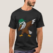 Dabbing Eagle Funny Youth USA Shirt (Vorderseite)