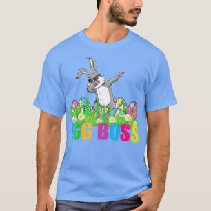 Dabbing Egg Boss Easter Bunny  For Kids Toddlers B T-Shirt