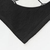 Dabbing Einhorn Algerien Fußballfans Jersey Fleecedecke (Ecke)