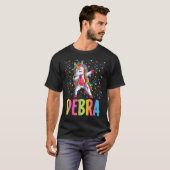 Dabbing Einhorn Debra T-Shirt (Vorne ganz)