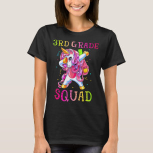 Dabbing Einhorn Girls der dritten Klasse Kinder zu T-Shirt