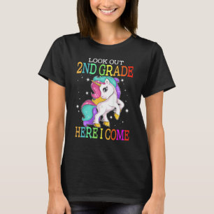 Dabbing Einhorn Ich Bin Bereit 2. Klasse Zu Knacke T-Shirt