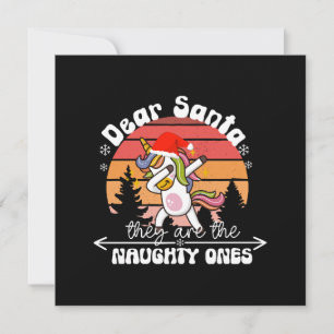 Dabbing Einhorn Lustiges Weihnachten Einladung