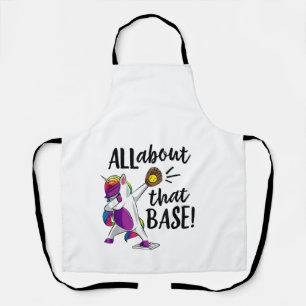 Dabbing Einhorn Softball T-Shirt Mädchen Soft Ball Schürze