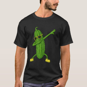 Dabbing-Einlegegurken-Tanz Vegan Lustig Vegetarisc T-Shirt