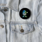 Dabbing Eiscreme Streusel Fußball Tropf Jungen Kin Button (Beispiel)