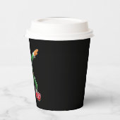 Dabbing Elf Kostüme Weihnachtsfeier Weihnachtsfeie Pappbecher (Links)