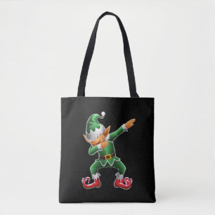 Dabbing Elf Kostüme Weihnachtsfeier Weihnachtsfeie Tasche