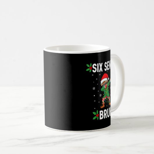 Dabbing Elf Six Seven Bruh Christmas 67 Meme Xmas  Kaffeetasse (VorderseiteRechts)