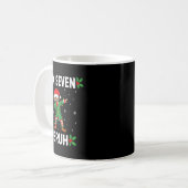 Dabbing Elf Six Seven Bruh Christmas 67 Meme Xmas Kaffeetasse (Vorderseite Links)