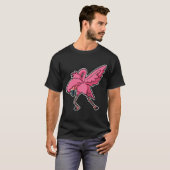 Dabbing Flamingo Dab Funny Gift T-Shirt (Vorne ganz)