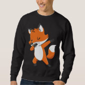 Dabbing Fox for Fox Sweatshirt (Vorderseite)