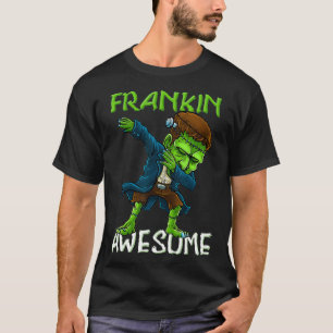 Dabbing Frankenstein Halloween Frankin Phantastisc T-Shirt