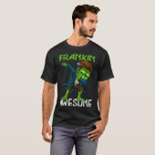 Dabbing Frankenstein Halloween Frankin Phantastisc T-Shirt (Vorne ganz)