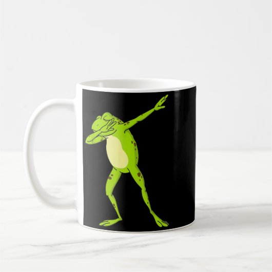 Dabbing Frog For Kids-boys & Girls Funny Anima Kaffeetasse (Links)