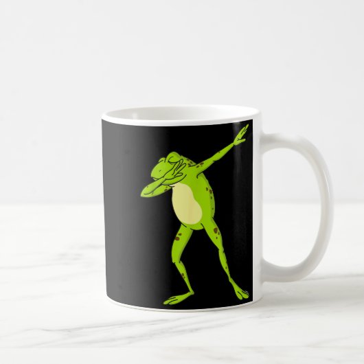Dabbing Frog For Kids-boys & Girls Funny Anima Kaffeetasse (Rechts)