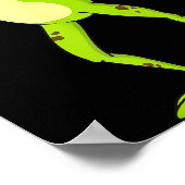 Dabbing Frog For Kids-boys & Girls Funny Anima Poster (Ecke)