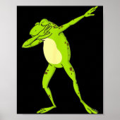 Dabbing Frog For Kids-boys &amp; Girls Funny Anima Poster (Vorne)