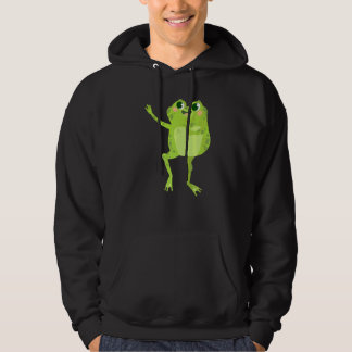 Dabbing Frosch  Süße Frösche Tier  Grafik Hoodie