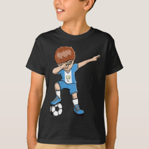 Dabbing Fußball Junge Guatemala Trikot guatemaltek T-Shirt