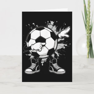 Dabbing Fußball Ll Lustige Jungen Männer Frauen Sp Karte