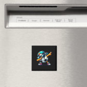 Dabbing Fußball Ll Spieler _2 Magnet (In Situ (Geschirrspüler))