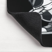 Dabbing Fußballspieler _3 Mousepad (Ecke)
