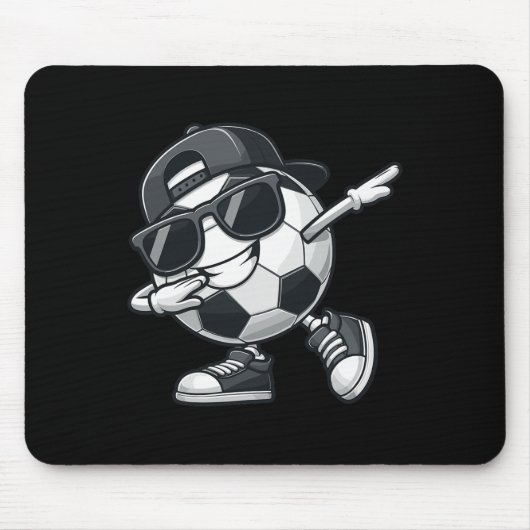 Dabbing Fußballspieler _3 Mousepad (Vorne)