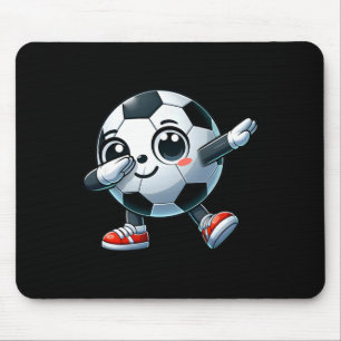 Dabbing Fußballspieler Liebhaber Süße Kleinkinder Mousepad