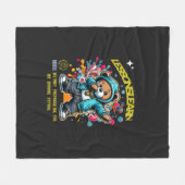 DABBING FUTURE LESSONS LEARN Fleece Blanket (Vorderseite (Horizontal))