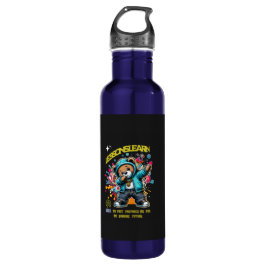 DABBING FUTURE LESSONS LEARN WATER BOTTLE EDELSTAHLFLASCHE