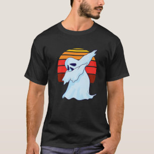 Dabbing Ghost Jagd Halloween Paranormal Investi T-Shirt