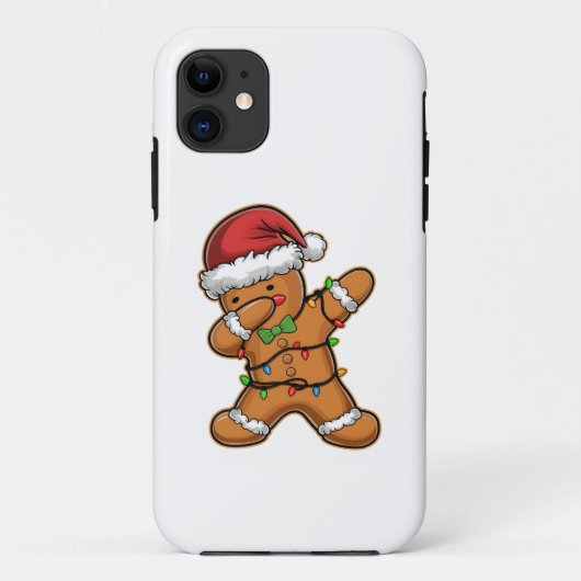 Dabbing Gingerbread Baum Weihnachten Case-Mate iPhone Hülle (Rückseite)