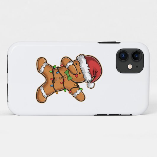 Dabbing Gingerbread Baum Weihnachten Case-Mate iPhone Hülle (Rückseite (Horizontal))