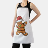Dabbing Gingerbread Baum Weihnachten Schürze (InSitu)